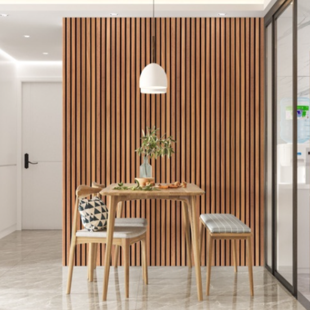 Adesivo de Parede Texturizado - Ripado Madeira