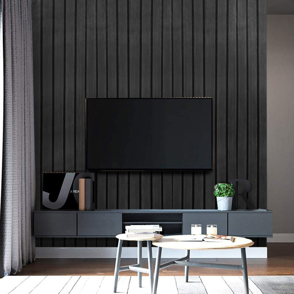 Adesivo de Parede Texturizado - Ripado Madeira