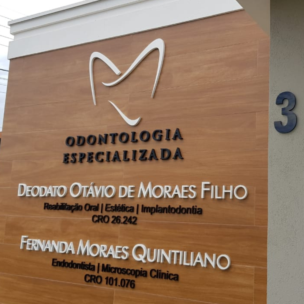 Letra Caixa em PVC Expandido com Pintura Automotiva