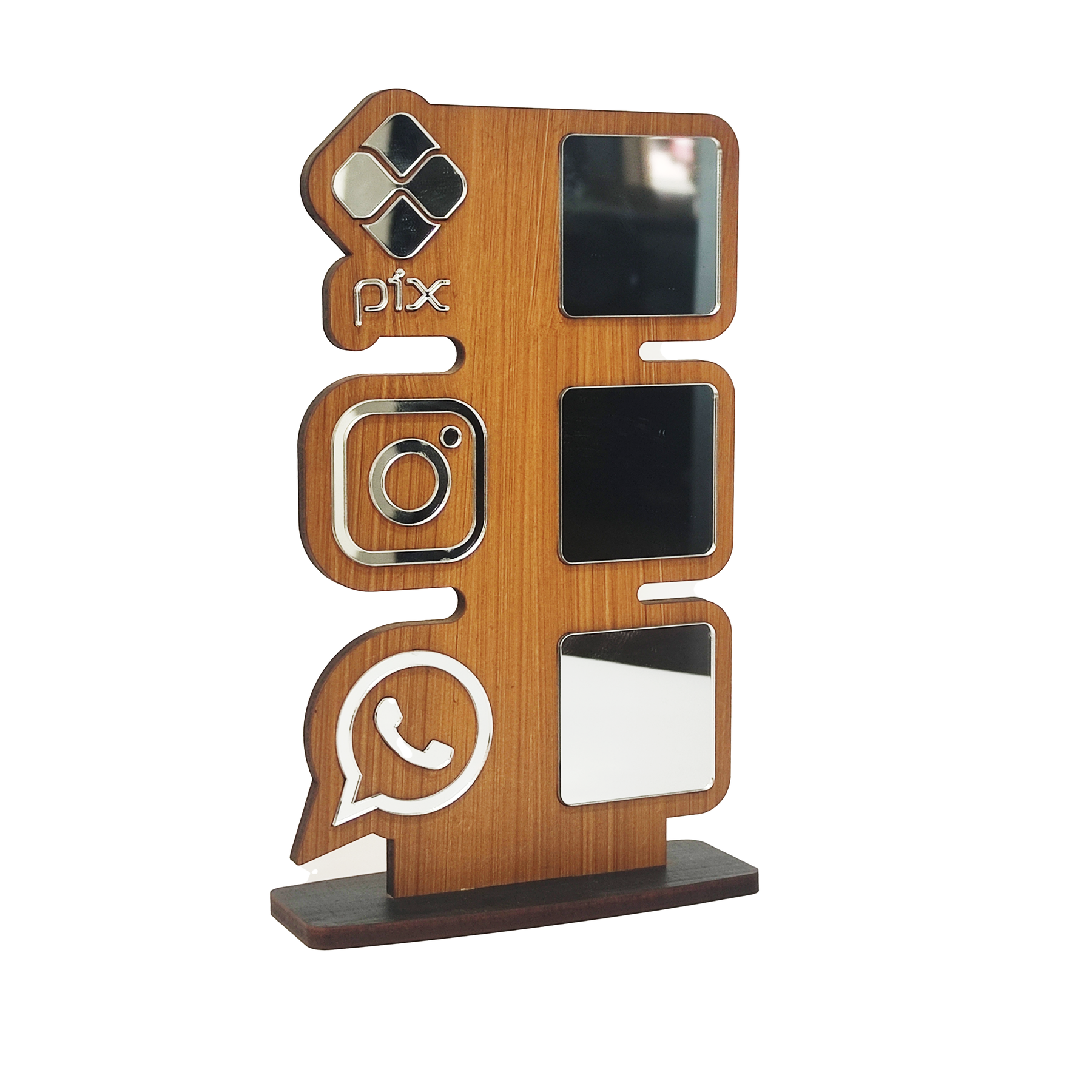 Display Pix - Placa Pix - Multicores Comunicação Visual