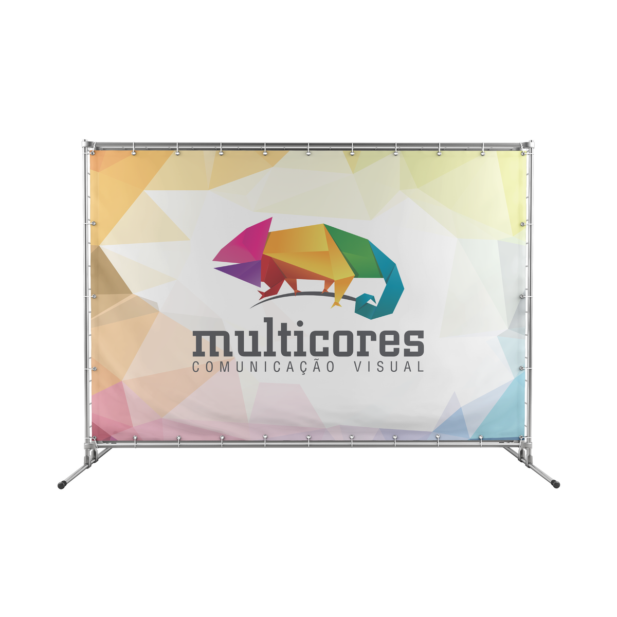 painel para fotos backdrop multicores comunicação visual araras