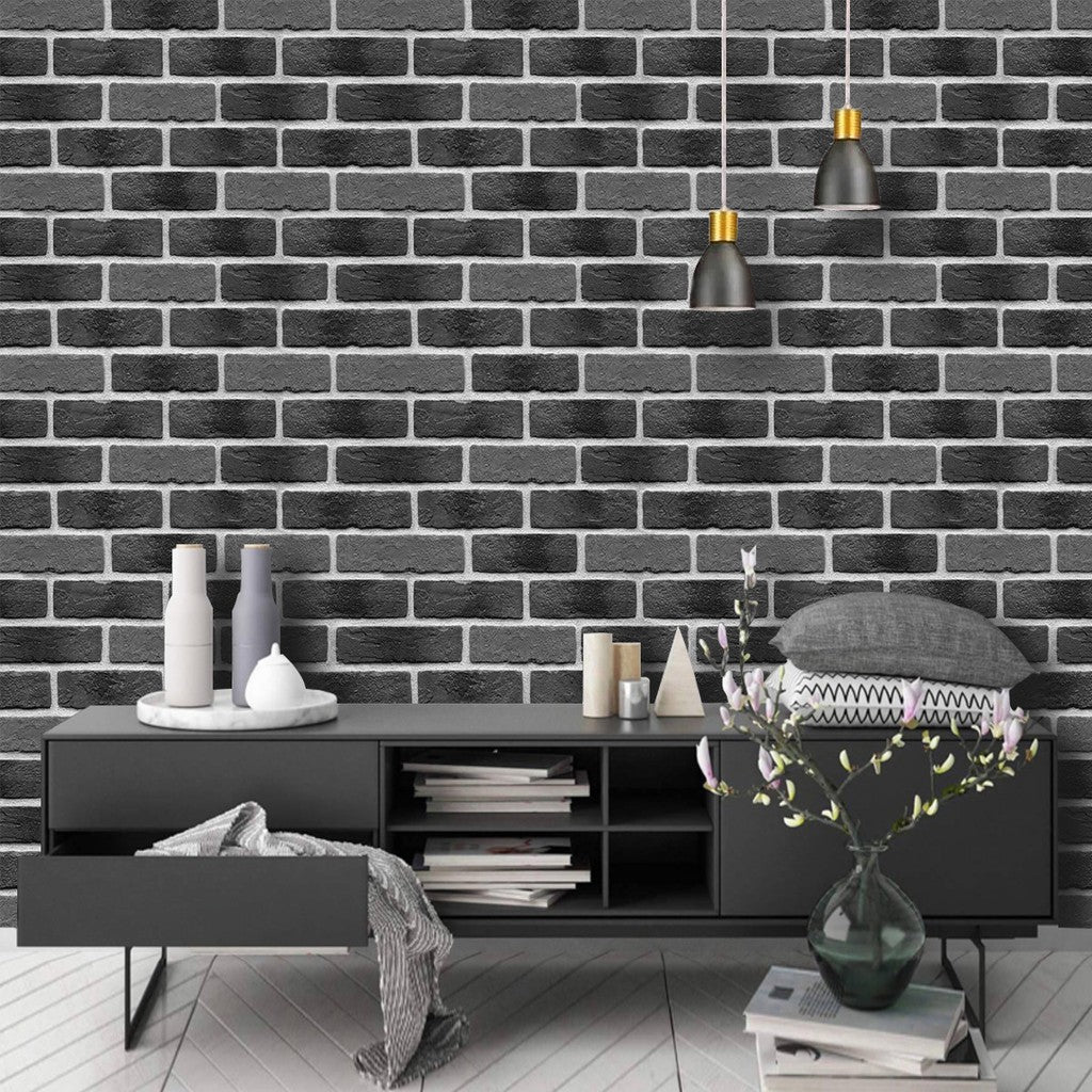 Adesivo de Parede Texturizado - Tijolinho