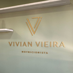 Letra Caixa em MDF com Pintura Automotiva